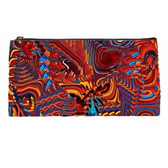 Phoenix Rising Colorful Abstract Art Pencil Case