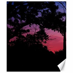 Sunset Landscape High Contrast Photo Canvas 20  X 24  by dflcprintsclothing