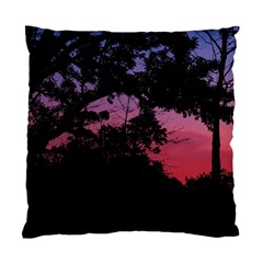 Sunset Landscape High Contrast Photo Standard Cushion Case (two Sides) by dflcprintsclothing
