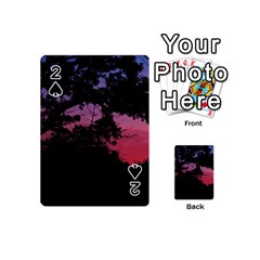 Sunset Landscape High Contrast Photo Playing Cards 54 Designs (mini) by dflcprintsclothing