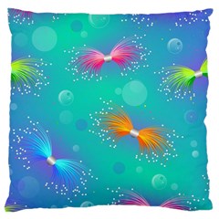 Non Seamless Pattern Blues Bright Large Cushion Case (two Sides)