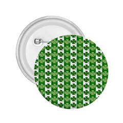 Clover Leaf Shamrock St Patricks Day 2 25  Buttons