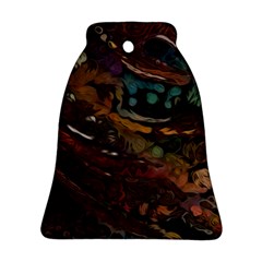 Abstract Art Bell Ornament (two Sides)