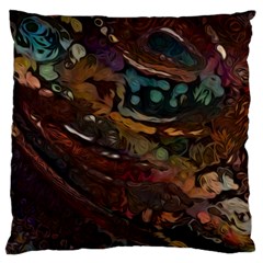 Abstract Art Large Cushion Case (two Sides)