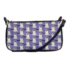 Halloween Ghost Bat Shoulder Clutch Bag