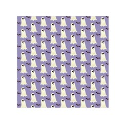 Halloween Ghost Bat Small Satin Scarf (square)