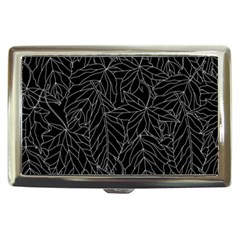 Autumn Leaves Black Cigarette Money Case