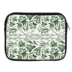 Green Leaves Apple Ipad 2/3/4 Zipper Cases by Eskimos