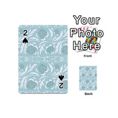 Blue Ornament Playing Cards 54 Designs (mini) by Eskimos