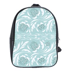 Blue Ornament School Bag (xl) by Eskimos