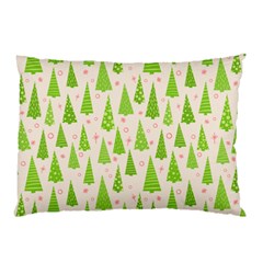 Christmas Green Tree Pillow Case by Dutashop