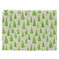 Christmas Green Tree Cosmetic Bag (xxl)