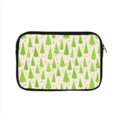 Christmas Green Tree Apple Macbook Pro 15  Zipper Case by Dutashop