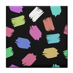 Many Colors Pattern Seamless Tile Coaster