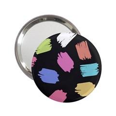 Many Colors Pattern Seamless 2 25  Handbag Mirrors