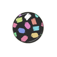 Many Colors Pattern Seamless Hat Clip Ball Marker