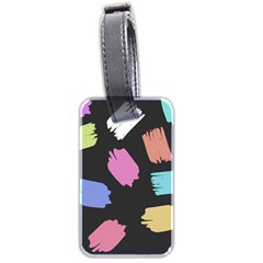 Many Colors Pattern Seamless Luggage Tag (two Sides)