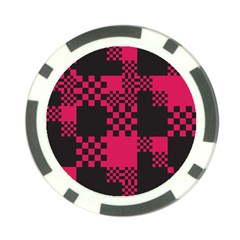 Cube Square Block Shape Poker Chip Card Guard by Dutashop