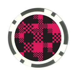 Cube Square Block Shape Poker Chip Card Guard (10 Pack)