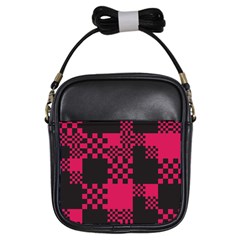 Cube Square Block Shape Girls Sling Bag by Dutashop