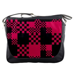Cube Square Block Shape Messenger Bag by Dutashop