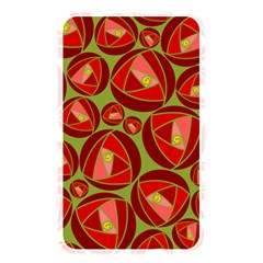 Abstract Rose Garden Red Memory Card Reader (rectangular)