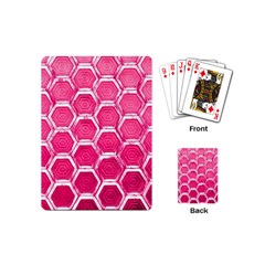 Hexagon Windows Playing Cards Single Design (mini)