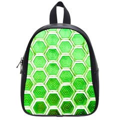 Hexagon Windows School Bag (small) by essentialimage365