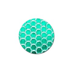 Hexagon Windows Golf Ball Marker by essentialimage365