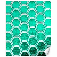 Hexagon Windows Canvas 16  X 20  by essentialimage365