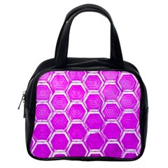 Hexagon Windows Classic Handbag (one Side) by essentialimage365