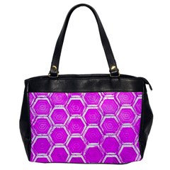 Hexagon Windows Oversize Office Handbag by essentialimage365
