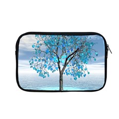 Crystal Blue Tree Apple Macbook Pro 13  Zipper Case