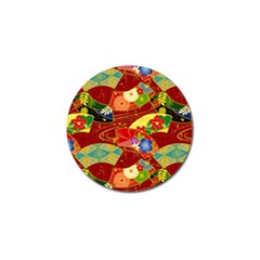 Floral Abstract Golf Ball Marker (10 Pack) by icarusismartdesigns