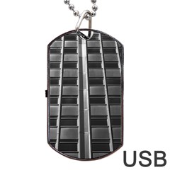 Urban Environment Dog Tag Usb Flash (two Sides) by ExtraGoodSauce