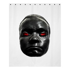 Creepy Black Man Mask Print Shower Curtain 60  X 72  (medium)  by dflcprintsclothing