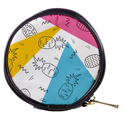 Pineapples Pop Art Mini Makeup Bag by goljakoff