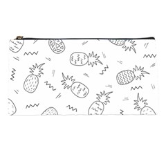 Pineapples Doodles Pencil Case by goljakoff