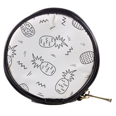 Pineapples Doodles Mini Makeup Bag by goljakoff