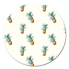 Pineapples Magnet 5  (round) by goljakoff