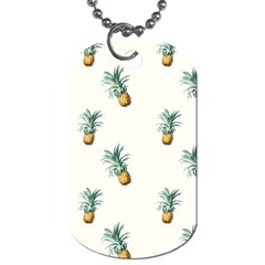 Pineapples Dog Tag (two Sides) by goljakoff