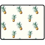 Pineapples Fleece Blanket (Medium)  60 x50  Blanket Front
