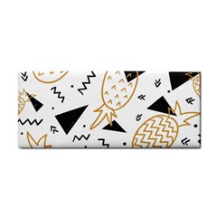 Golden Pineapples Hand Towel by goljakoff