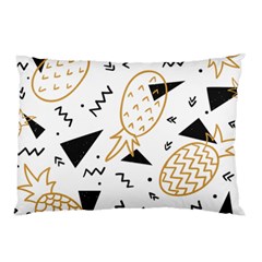 Golden Pineapples Pillow Case by goljakoff