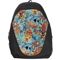 Flowers and butterfly Backpack Bag