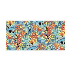 Flowers and butterfly Yoga Headband