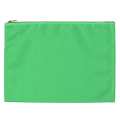 Algae Green Cosmetic Bag (xxl) by FabChoice