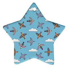 Birds In The Sky Ornament (star) by SychEva