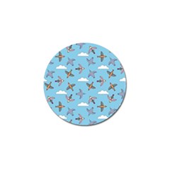 Birds In The Sky Golf Ball Marker by SychEva