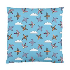 Birds In The Sky Standard Cushion Case (one Side) by SychEva